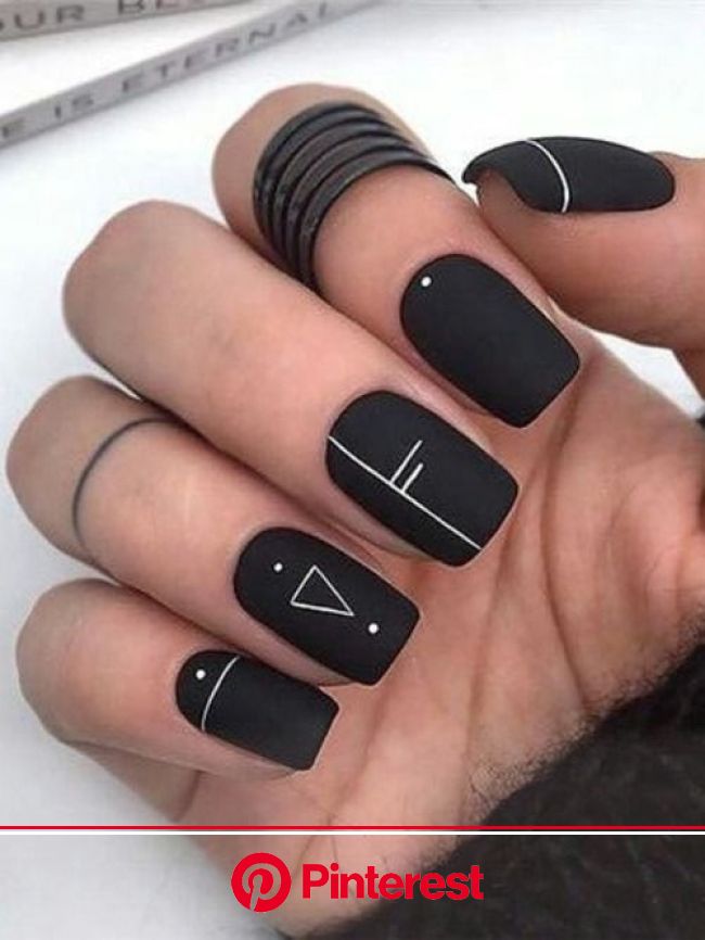 So Cute Short Acrylic Nails Ideas You Will Love Them Black Shellac Nails Short Acrylic Nails Nail Art Manicure Clara Beauty My