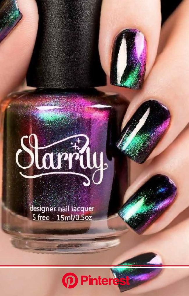 It Started With Nail Varnish - HP | Holographic glitter nails, Nail polish, Nail colors