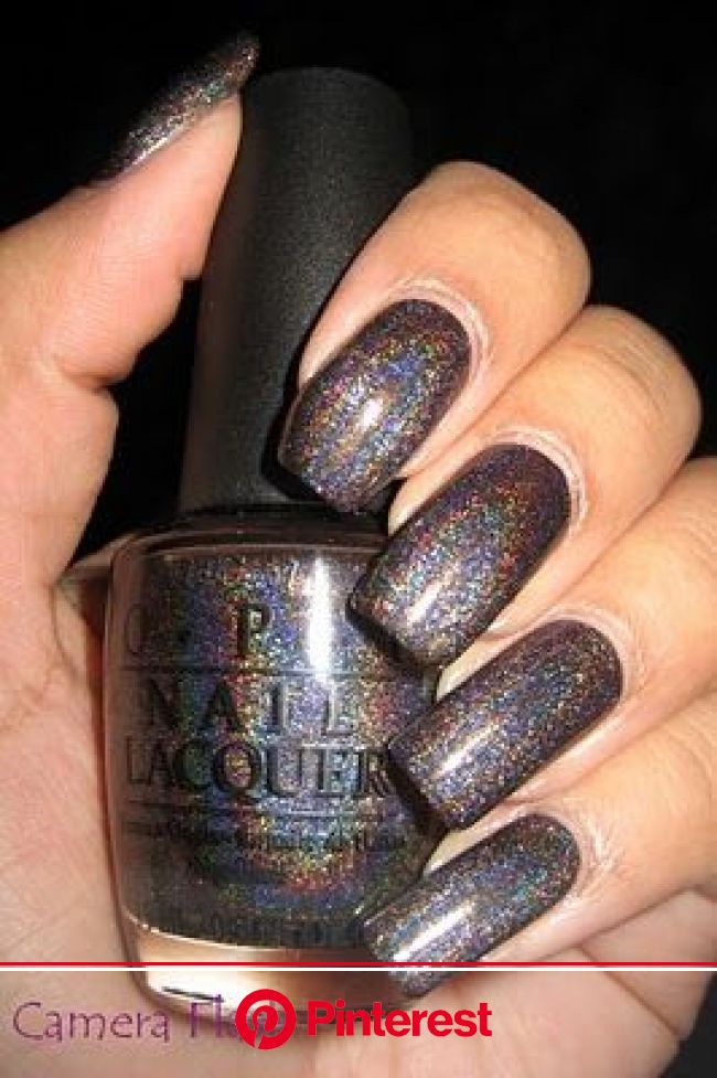 My Simple Little Pleasures: NOTD:  Original OPI My Private Jet | Holographic nails, Nail colors, Nail polish
