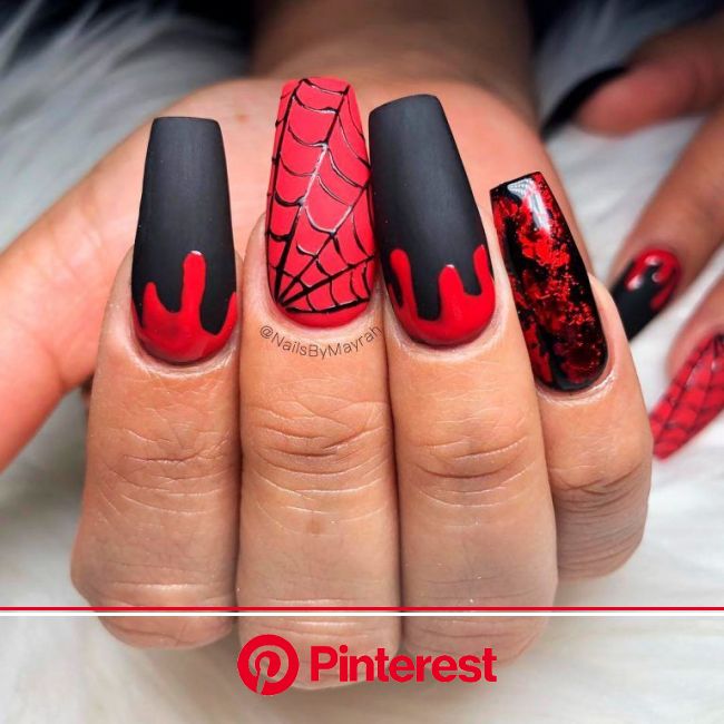 The Best Halloween Nail Designs In 2018 Stylish Belles Halloween Acrylic Nails Halloween Nail Designs Cute Halloween Nails Clara Beauty My the best halloween nail designs in 2018