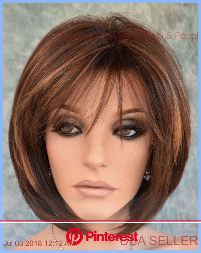 Cameron Rene Of Paris Hi Fashion Wig Coffee Latte Classy Bob Style 694483017732 Ebay Short Bob Hairstyles Bob Hairstyles Short Hai Clara Beauty My