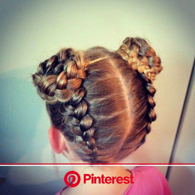 Braids And Buns Little Girls Hairstyle Girl Hairstyles Kids Hairstyles Little G Clara Beauty My