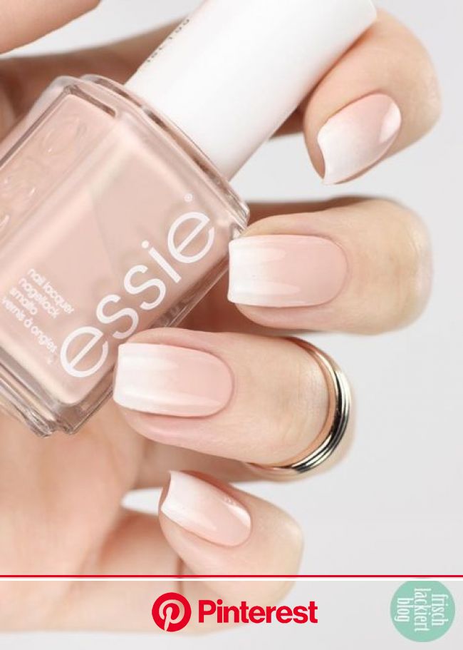 Baby Boomer Nail Art With Essie Simple Nails Are Also Something Fine Above All A Soft Ombre French Is In Nail Art Ombre Ombre Nails Clara Beauty My