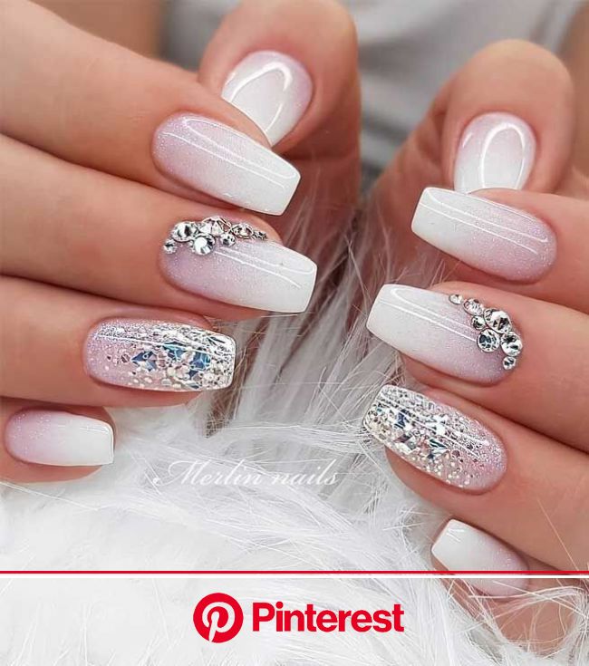 Nail Art Designs New Nails Art For Summer Wedding Nail Art Design Silver Glitter Nails Pretty Nail Art Designs Clara Beauty My