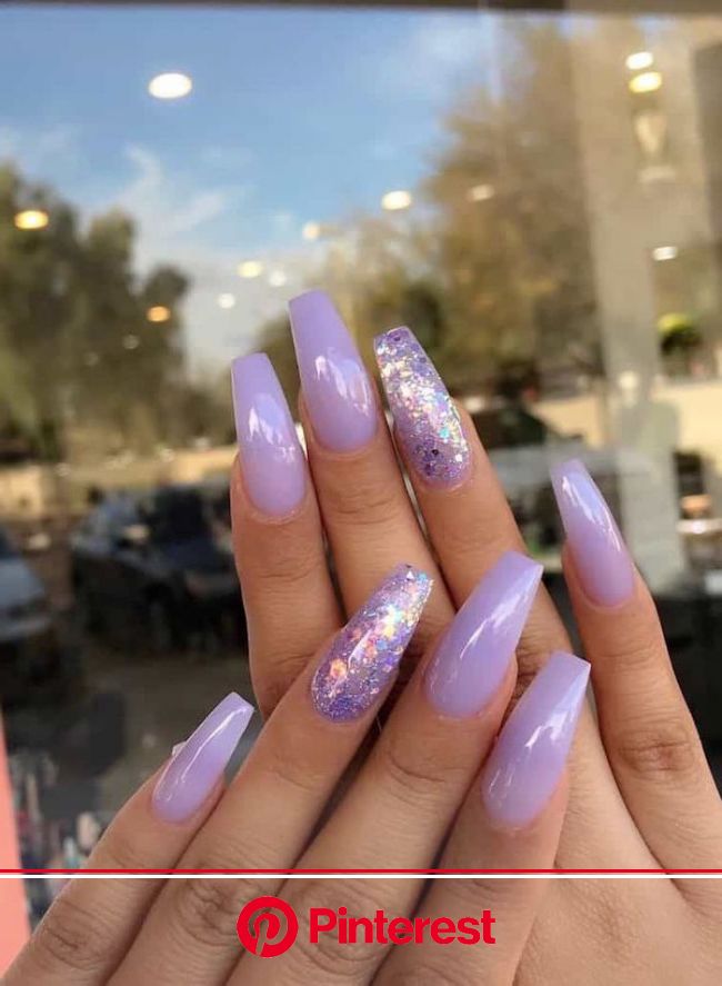 1001 Ideas For Cute Nail Designs You Can Rock This Summer Purple Acrylic Nails Summer Acrylic Nails Lavender Nails Clara Beauty My