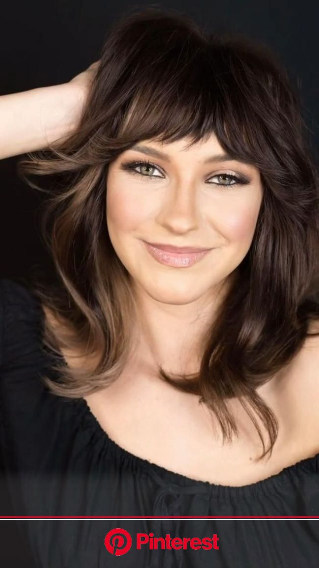 Pin on Hairstyles with bangs