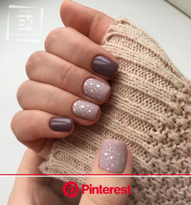 The 20+ Trendiest Fall Nail Colors + Fall Nails Inspiration | Glitter gel nails, Latest nail designs, Nail colors