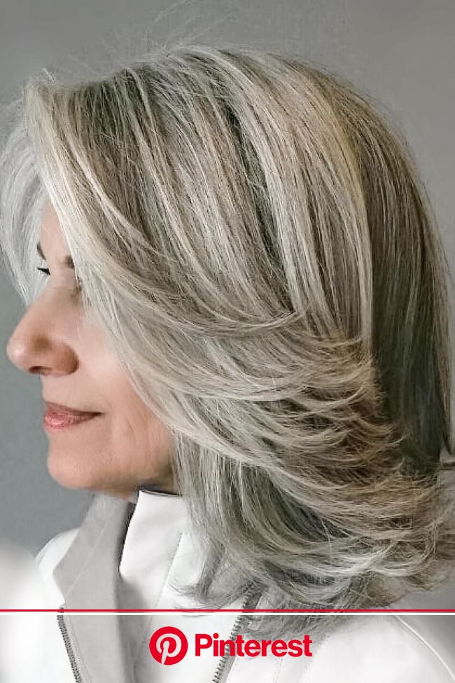 Amazing Gray Hairstyles We Love Blending Gray Hair Long Gray Hair Low Maintenance Hair Clara Beauty My